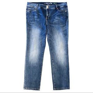 EUC I.N.C. Denim Straight Leg Jeans 16W Slim Fit